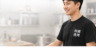 陈经理在门店内